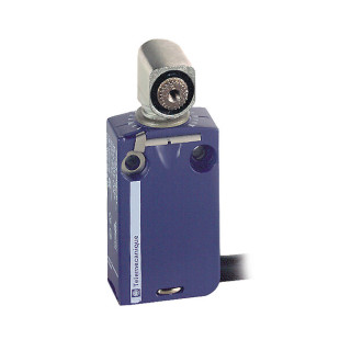 Limit switch, XCMD, with rotary head W/O operating lever, 1NC+1 NO, snap, 1 m, XCMD2101L1