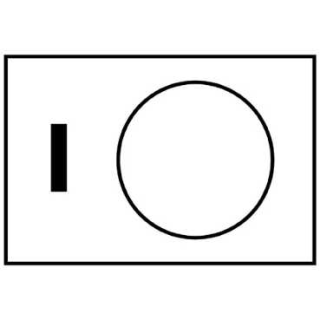Marked legend, Harmony XAC, legend, 30x40mm, white, marked I