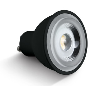 LED Lamp MR16 6W 500lm 3000K 60° 230V black