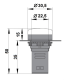 LED lamp red, 24 VAC/DC, 22mm, BZ501210B Schrack Technik alt_view_2