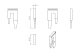 Samazinošais Bridge RB UT 10-(2,5/4) PC3047060 Phoenix Contact alt_view_2