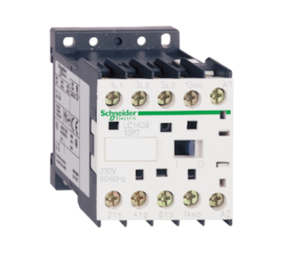 Kontaktors 5.5kW, 3P, 1NC, 12A, spole 230VAC, LC1K1201P7 Schneider Electric main