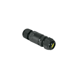 Connection box 1 IN/1 OUT| 16A| 450V| 0,5-1,5mm IP67 black