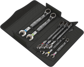 6001 Joker Switch 11 Set 1 Набор рожковых ключей с трещоткой, 11 предметов, 05020091001 Wera main
