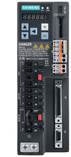 SINAMICS V90, 3 AC 380-480 V, 0,40 kW, IP20 / UL open type, FSAA, 6SL3210-5FE10-4UA0, Siemens main