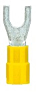 Dakšas tipa kabeļu kurpe izolēta, 4 - 6 mm2 / M5, GI96741405 Wurth main