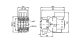 Kontaktors (zema sprieguma) 12,5 kVar, spole 230V AC, K318NK10230125 B & J alt_view_2
