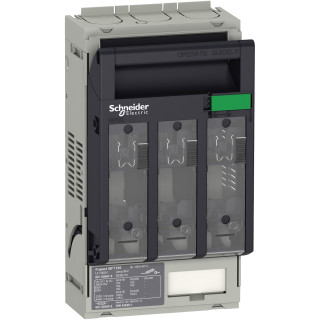 Fuse switch disconnector, FuPacT ISFT160, 160A, DIN NH00, 3 poles, backplate mounting, M8 terminals