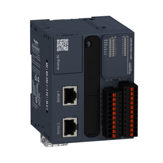 Kontrolieris, Modicon M221, 16 IO, relejs, atspere