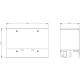 Circular conductor terminal large, with control wire voltage tap, 4 units, ac..., 3VA9254-0JC13, Siemens alt_view_2