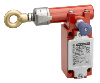 Latching emergency stop rope pull switch, e XY2CJ, left side, 2NC+1 NO, Pg13.5, XY2CJL19