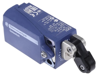 Limit switch, XCKP, thermoplastic plastic roller lever plung. Hor, 1NC+1 NO, snap, M16, XCKP2121P16 main