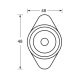 K1630 | Control Key for 1630, 1631, 1652, 1653, 1654, 1655, 1690, 1670, 1671 alt_view_2