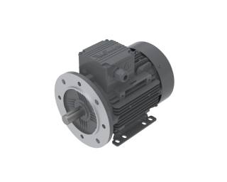 Elektromotors 370W, 6P, 925 rpm, kurpuss 080, priekšējais un pamatnes flancis - B35, 9,1Kg, 2EL080M6APAA0000 ELK Motor main