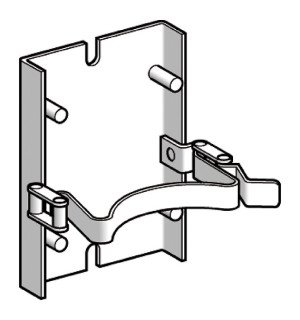 Limit switches XC Standard, quick fixing release bracket, quick fixing release bracket, for XCRA, B, E, F, XCRZ09