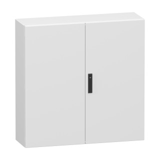 Dubultas tērauda durvis, Spacial CRN, bez montāžas plāksnes, 1000x1000x300mm, IP55, IK10, RAL7035 main