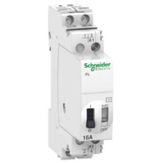 impulse relay iTL - 2P - 2 NO - 16A - coil 110 VDC - 230...240 VAC 50/60Hz main