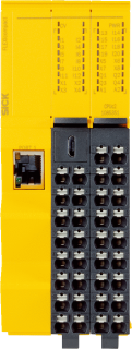 Safety controller FLX3-CPUC200 FLEXI COMPACT CPUc2 , 20 DI, 4DO, 8 test DO, Modbus TCP, SLMP