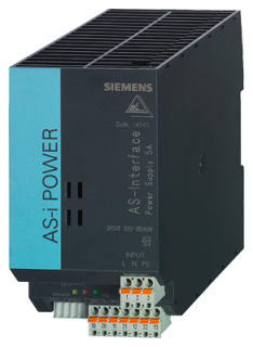 AS-i power supply unit IP20, out: AS-i 30 V DC, 5 A in: 120 V/230 V AC with g..., 3RX9502-0BA00, Siemens main