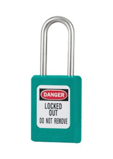S31KAMKTEAL | Zenex Padlock - Keyed Alike and Master Keyed (Master Key to order separately) padlock - Key retaining main