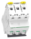 Miniature circuit breaker (MCB), Acti9 iC60N, 3P, 25A, C curve, 6000A (IEC/EN 60898-1), 10kA (IEC/EN 60947-2) alt_view_4