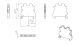 Проходная клемма UT 2,5 OG, 2,5mm2, 24A, оранжевый, 3045046 Phoenix Contact alt_view_2