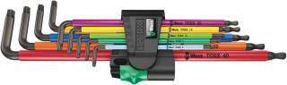 967/9 TX XL Multicolour 1 Набор Г-образных ключей, удлиненный, 9 предметов, 05024480001 Wera main