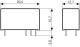 Relejs 2 C/O, 8A, 24VAC, RT, RT424524 Schrack Technik alt_view_2