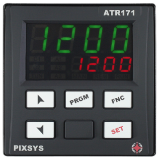 CONTROLLER TRIPLE SETPOINT 72X72 4+4 Digit 1 AI-2 RL-SSR-24/220V, ATR171-12ABC Pixsys main