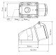 Розетка настенная, 3P+N+E, 6h, 415V, 32A, IP44, YY764532 Schrack Technik alt_view_5