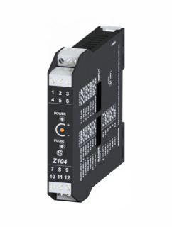 Z104; DC current/voltage to frequency isolator/converter; din rail mounting Z104 Seneca main