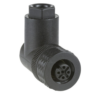XZCC12FCP40B | M12 ANGLE CONNECT. 4 P