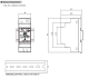 Power Supply; DIN; 15W; 5V; 3A; 85-264VAC; 120-370VDC, MeanWell, HDR-30-5 alt_view_2