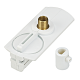 1-Circuit pendulum adapter incl. Stress relief, white main