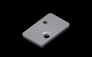VX base/plinth adaptor, for levelling feet, sheet steel, 8660131 Rittal