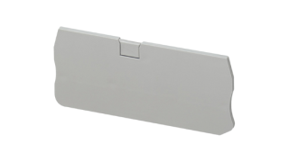 Cover plate, Linergy TR, 2.2mm width, 4 points, for spring terminals nsytrr24, NSYTRR23, grey, Set of 50 main