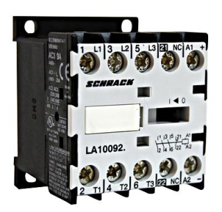 Mini Contactor 3NO + 1NC, 20A, 24 VDC main