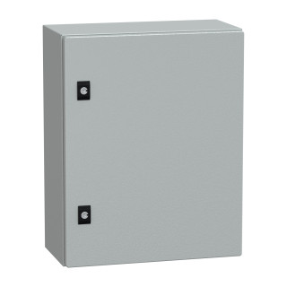 PanelSeT CRN plain door w/o mount.plate. H500xW400xD200 IP66 IK10 RAL7035.. main