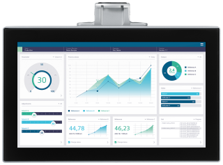 SIMATIC HMI MTP1900 Unified Comfort PRO Neutral Front Suitable for support ar..., 6AV2128-3UB57-0AX0, Siemens main