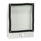 Krāsots tērauda vāks 240 x 180 x 60mm, NSYCAP125LZF Schneider Electric alt_view_3