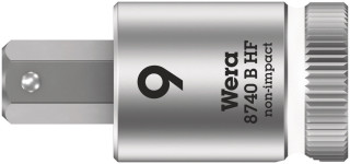 8740 B HF Zyklop bit socket with holding function, 3/8" drive, 9 x 38.5 mm, 05003041001 Wera main