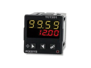 TIMER 48X48 4+4 Digit 3 DI-2 RL-24/220V, TCT201-1ABC Pixsys main