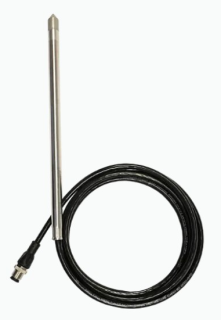 HTP501-T4F4K10L200C1 RH + T Probe up to 120 °C, Filter : Stainless steel sintered, Probe 200mm, cable 10m, RS485 main