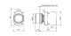 Button set 22mm, with NO spring, green, with LED light S2PR-P3GAL Autonics Corparation alt_view_2