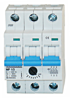 Motor Protection Circuit Breaker 3P 0.63-1.0A main