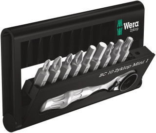 Bit-Check 10 Zyklop Mini 1, 10 pieces, 05073645001 Wera main