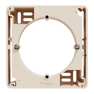 Surface mounting box, Sedna Design & Elements, 1 gang, PRO, beige