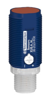 Photoelectric sensors XU, Photo electric Sensor, Cylindrical, Plastic, Diffuse long, Smax 1 m, PNP, Connector M12 main
