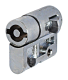 Half cylinder lock with double-bit insert 5 mm, L=40 mm main