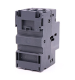 Motor circuit breaker, TeSys Deca, 3P, 0.4 to 0.63A, thermal magnetic, screw clamp terminals, button control alt_view_4